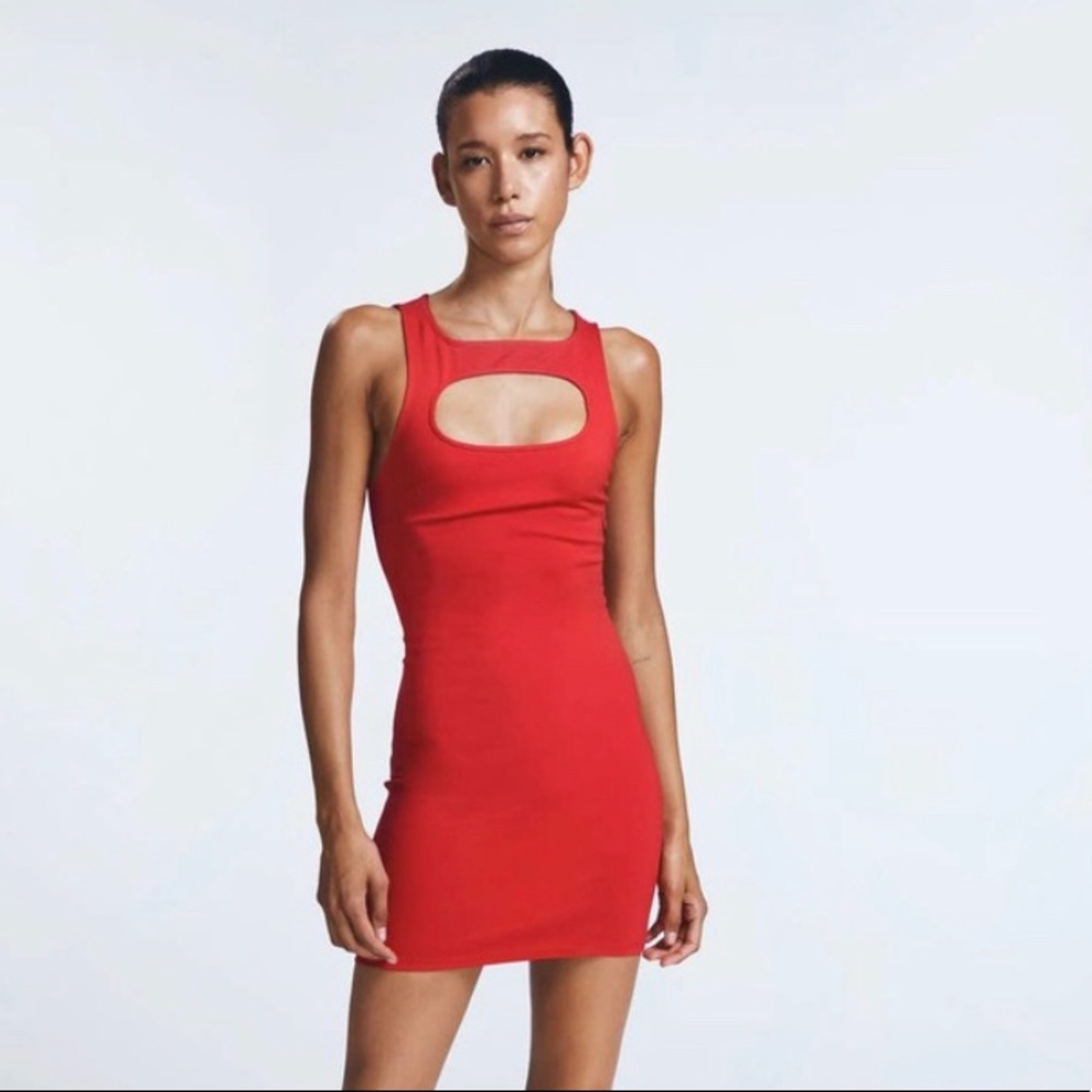 ZARA Red mini dress
